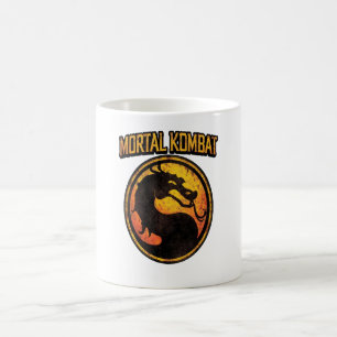 Mortal Kombat Vintage Tee — Small Fit Y2K Retro Vi Coffee Mug
