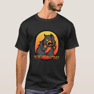 Mortal Wombat Australian Animal Gamer T-Shirt