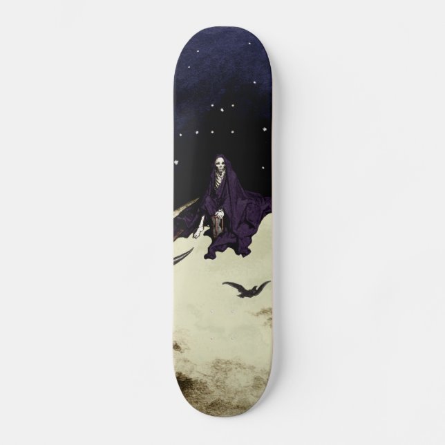 Mortality and the Moon Skateboard (Front)