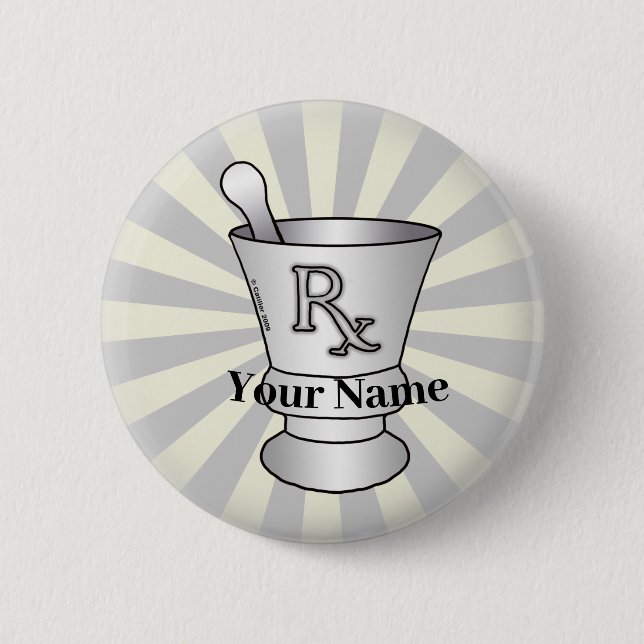 Mortar and Pestle  pin (Front)