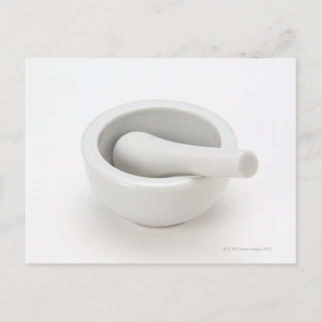 Mortar and Pestle Postcard (Front)