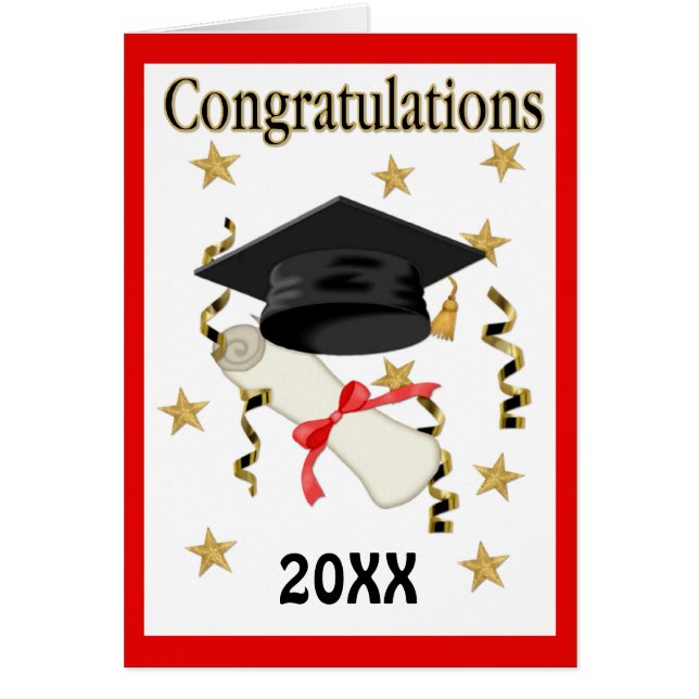 Mortar & Diploma 20XX - Customize Inside (Front)