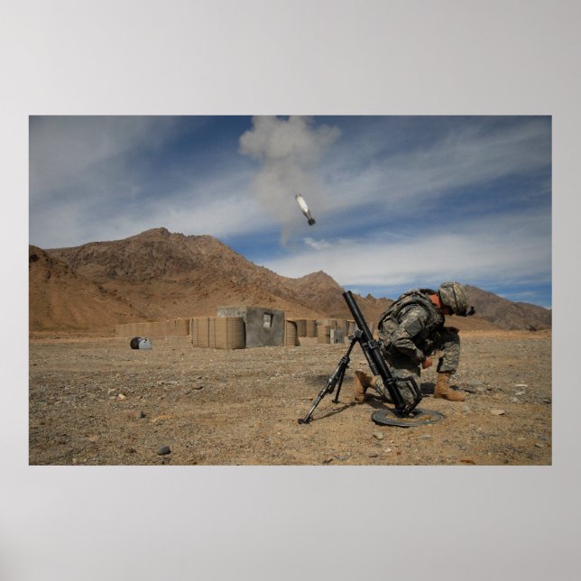 Mortar Fire Poster (Front)