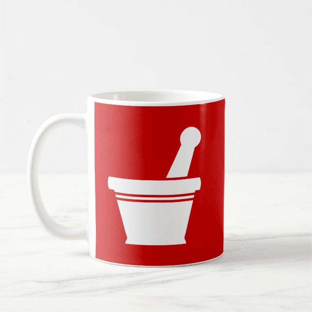 Mortar & Pestle Coffee Mug (Left)