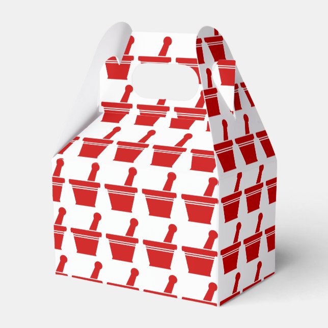 Mortar & Pestle Favor Box (Front Side)