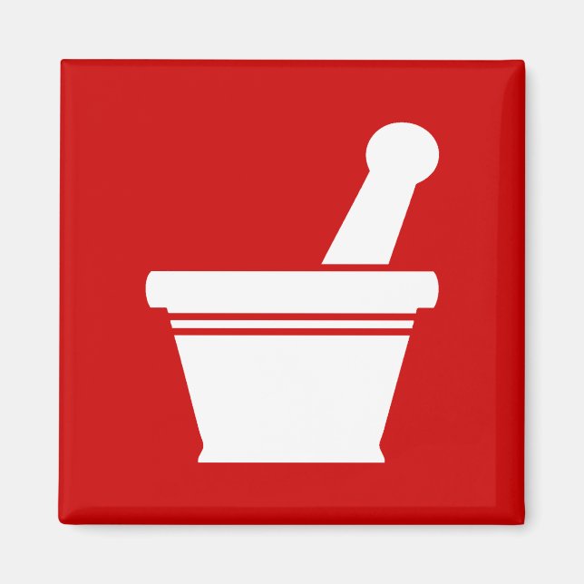 Mortar & Pestle Magnet (Front)