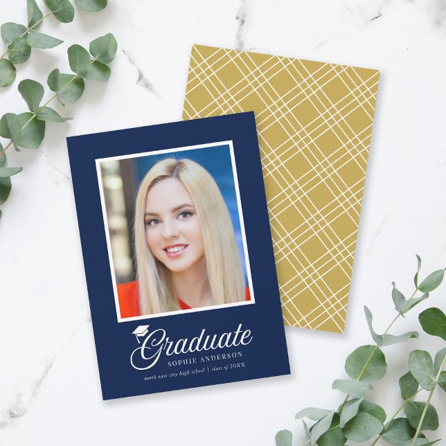 Mortarboard Script Editable Colours Photo Graduate (Creator Uploaded)
