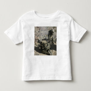 Mortarmen cover their ears and avert their eyes toddler t-shirt