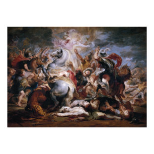 Morte di Decio Mure (Bozzetto) by Peter Paul Ruben Photo Print