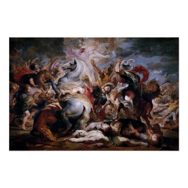 Morte di Decio Mure (Bozzetto) by Peter Paul Ruben Poster (Front)