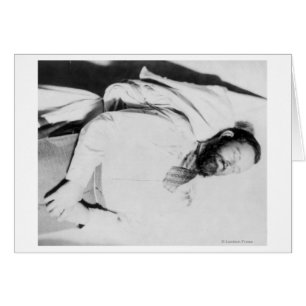 Morte du corps du hors-la-loi Jesse James Photo
