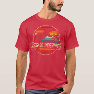 Mortgage Underwriter Dinosaur T-Shirt