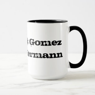 Morticia & Gomez & Lily & Hermann Mug