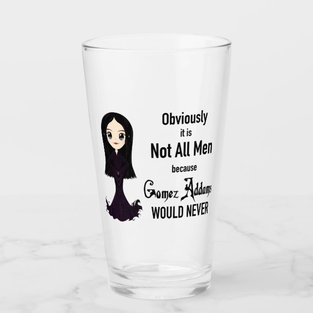 Morticia Pas Tous Hommes Verre (Devant)