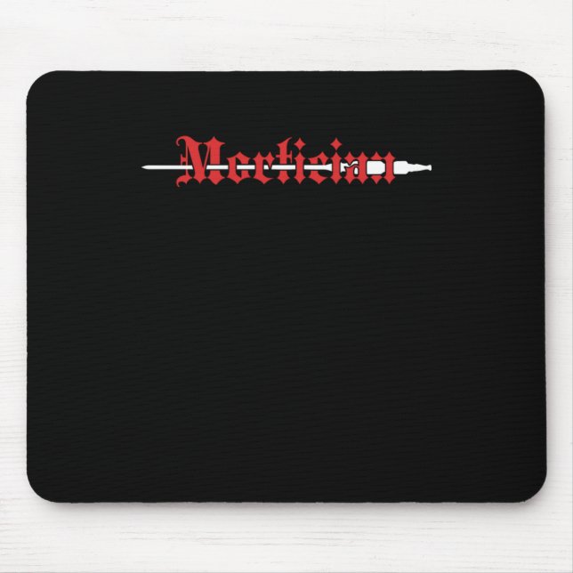 Mortician Funeral Director Grave Casket Death Gift Mouse Pad (Front)
