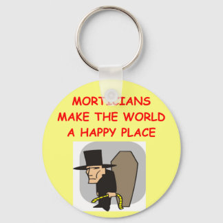 mortician keychain