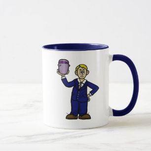 Mortician with Urn Name Mug