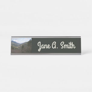 Morton Overlook at Great Smoky Mountains Desk Name Plate