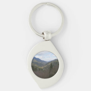Morton Overlook at Great Smoky Mountains Keychain