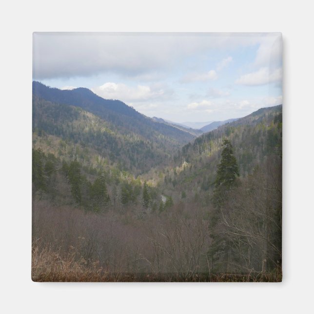 Morton Overlook at Great Smoky Mountains Magnet (Front)