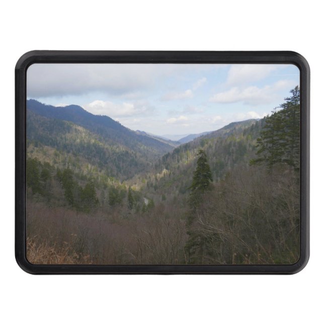 Morton Overlook at Great Smoky Mountains Trailer Hitch Cover (Front)