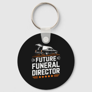 Mortuary Embalming Mortician Future Funeral Direct Keychain