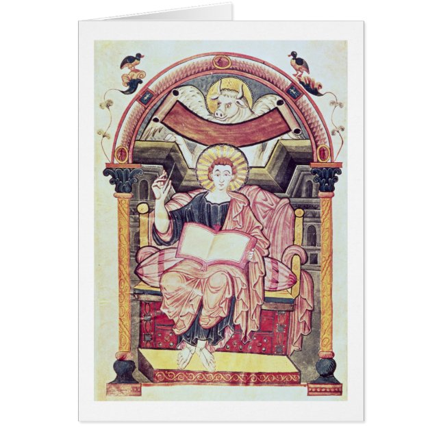 Morue 22. f.85v St Luke l'évangéliste, de Treves (Devant)