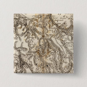 Morvan Atlas Map 2 Inch Square Button