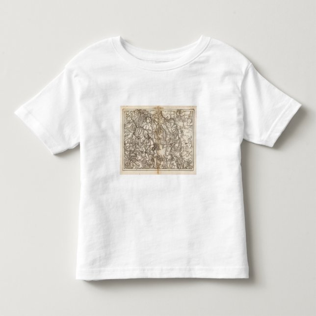 Morvan Atlas Map Toddler T-shirt (Front)