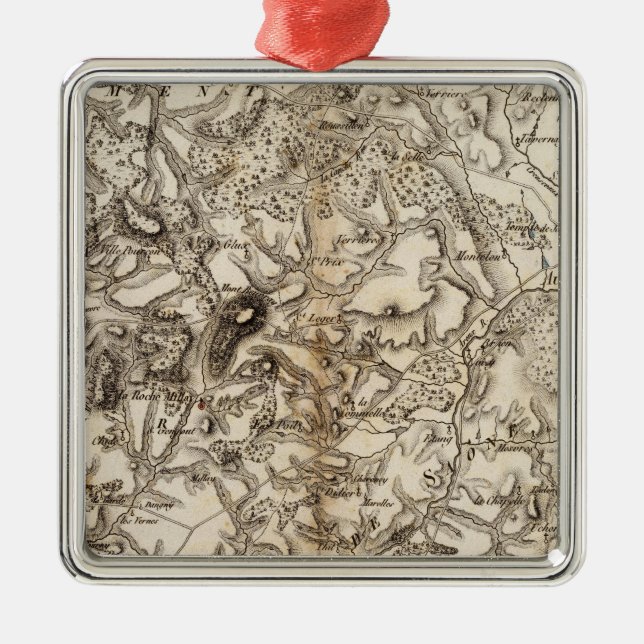 Morvan Metal Ornament (Front)