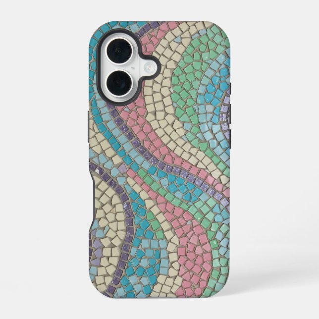 Mosaic 11 iPhone 16 case (Back)
