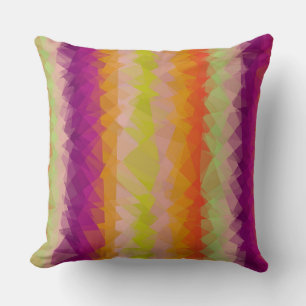 Mosaic Abstract Art #100 Throw Pillow