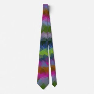 Mosaic Abstract Art #18 Tie