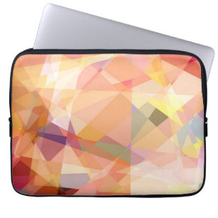Mosaic Abstract Art   Modern Geometric Pattern 24 Laptop Sleeve