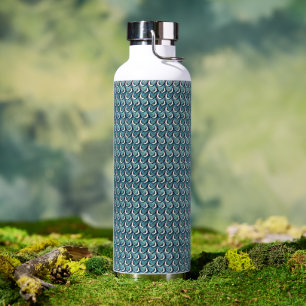 Mosaic Abstract Geometric Pattern Design 1321 Water Bottle