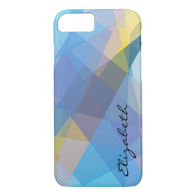 Mosaic Abstract Modern Geometric Background #3 Case-Mate iPhone Case (Back)