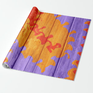Mosaic Abstract Pastel Wood #3 Wrapping Paper
