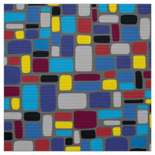 Mosaic Abstract Pattern 050721 v1 Fabric
