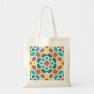 Mosaic and art of Morocco. Arabesque and geometry Tote Bag