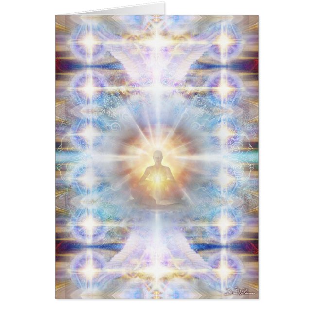 Mosaic Angel Meditator (Front)