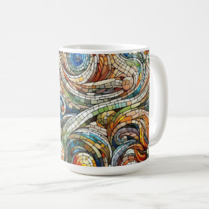 Mosaic Art Style Mug