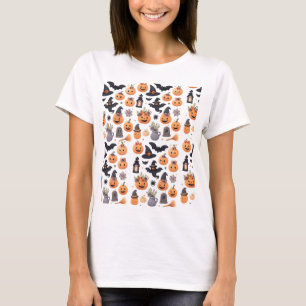 Mosaic Art T-Shirt – Colorful Grid Pattern