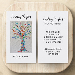 Mosaic Artiste Carte de visite d'entreprise