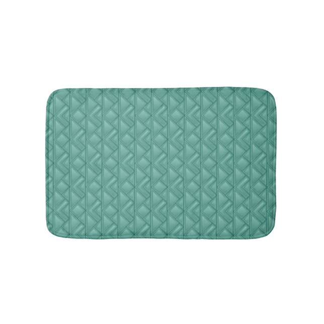 Mosaic Background Bath Mat (Front)