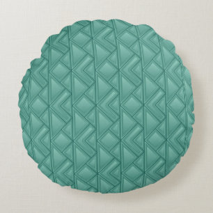 Mosaic Background Round Pillow