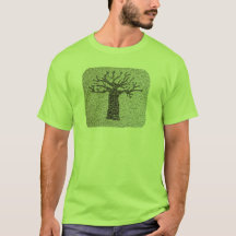 Mosaic Baobab Tree Men's  T-Shirt