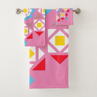 Mosaic Bath Towel Set