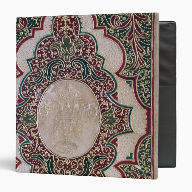 Mosaic binding, c.1745 binder (Front/Inside)