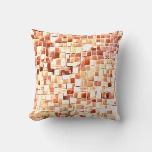 Mosaic Bubble Art / Vendredi / Throw Pillow