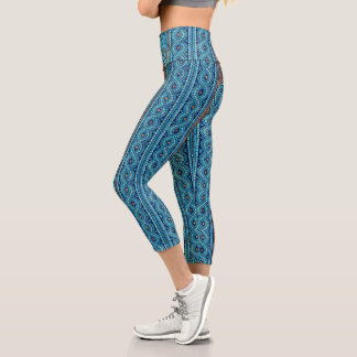 mosaic capri leggings